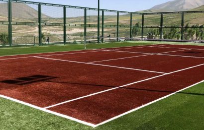 احداث زمین تنیس