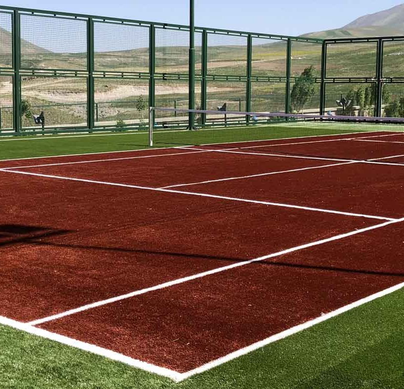 احداث زمین تنیس
